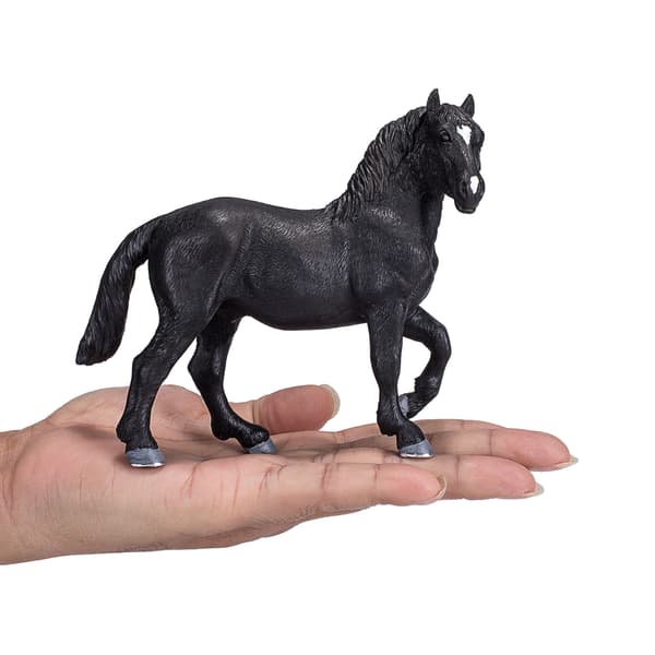 Mojo, a Percheron horse