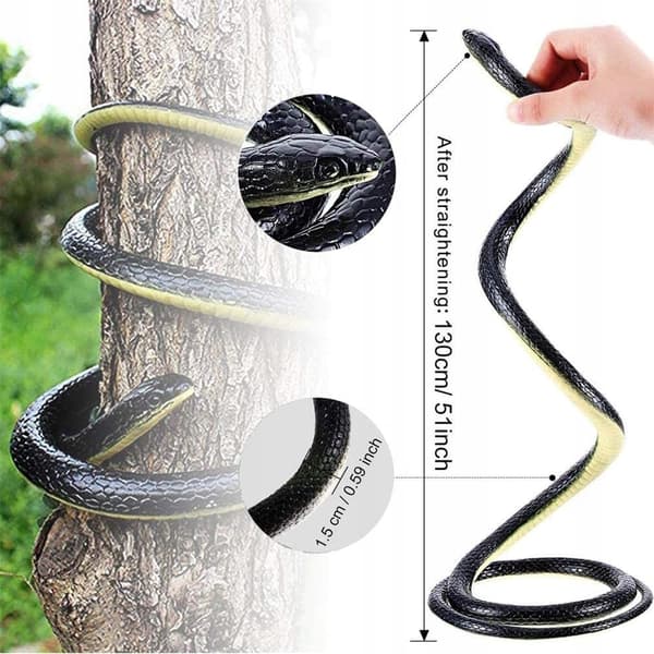 SOFT RUBBER TOY SNAKE