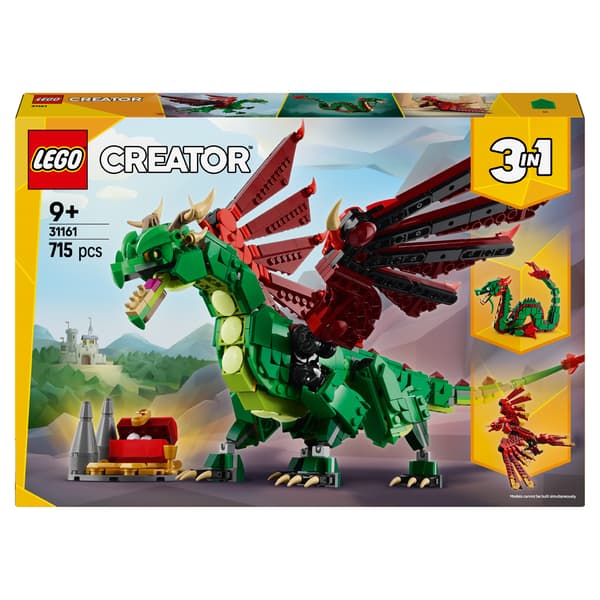 LEGO Creator 3-in-1 31161 Medieval Dragon