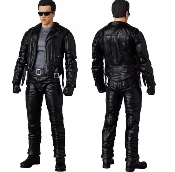 Terminator T-800 18cm figurine – Arnold Schwarzenegger + full arsenal