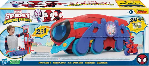 HASBRO Marvel Spidey and His Super Buddies: Spider-Crawler Base