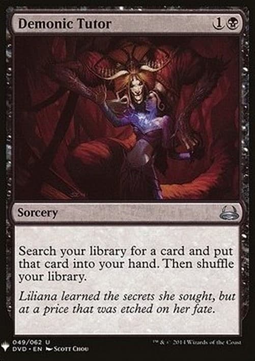Magic: The Gathering Demonic Tutor