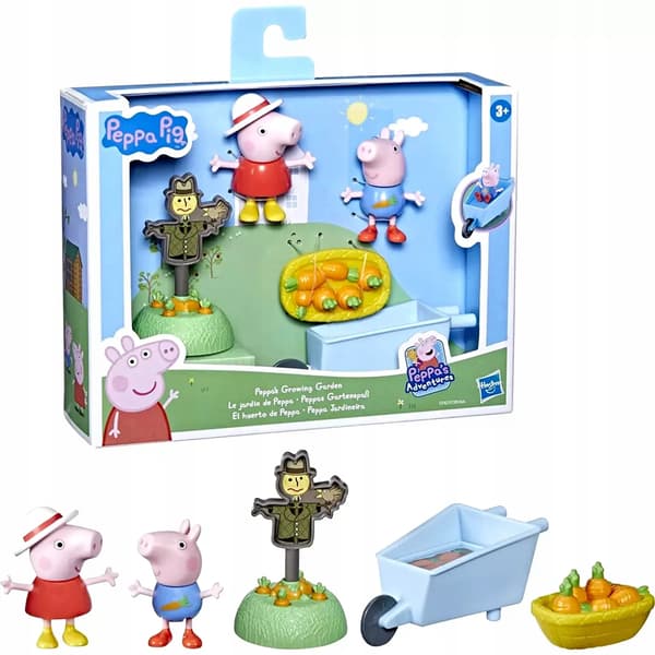 HASBRO PEPPA PIG IN THE GARDEN FIGURES SET