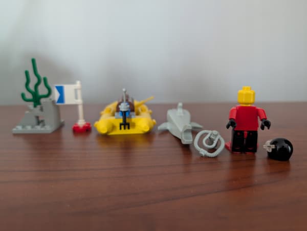Lego 6555 Deep-Sea Diver