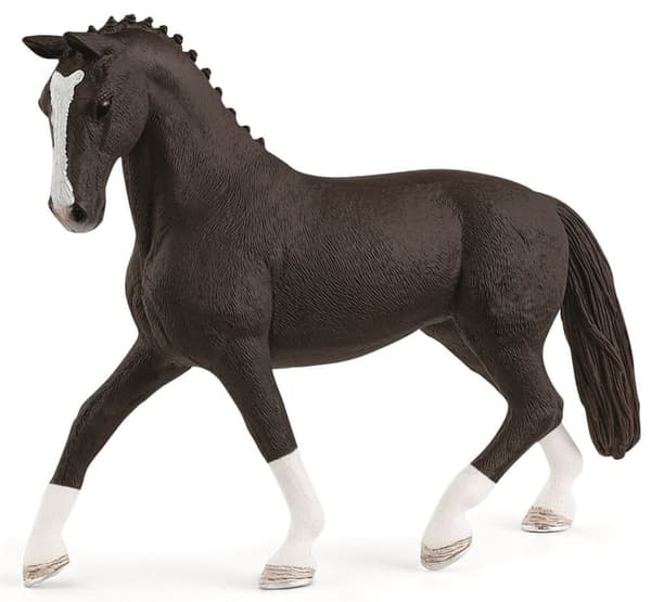 Schleich 13927 Black Hanoverian Mare