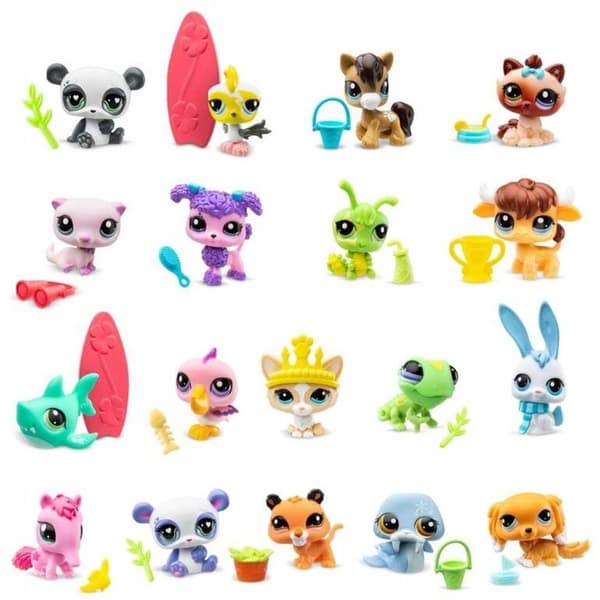 Littlest Pet Shop figurine with accessories – mixed designs, Generation 7