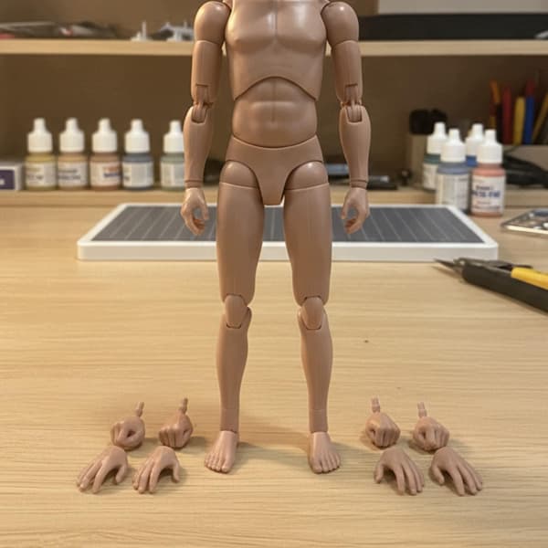 Realistic male action figure | Poseable action figure from the M04 range