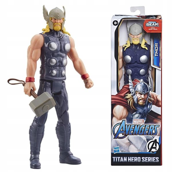 HASBRO THOR LARGE AVENGERS TITAN HERO FIGURE E7879