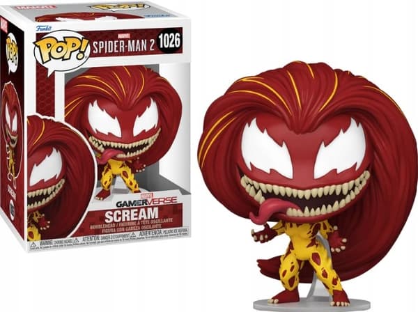 Funko Pop! SPIDER-MAN 2Games 1026 Scream Figure
