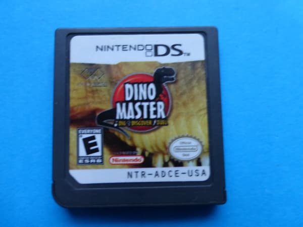 DINO MASTER floppy disc, very good+ condition, NINTENDO DS