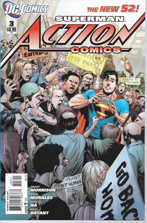 DC Superman Action Comics Issues 1–12/2011 (in English)