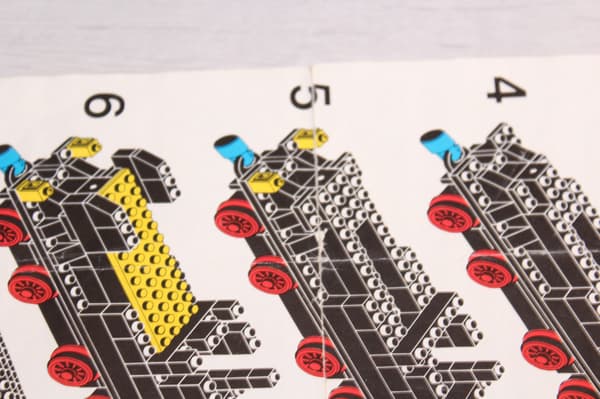 LEGO 182 Train INSTRUCTIONS LEGOLAND K84