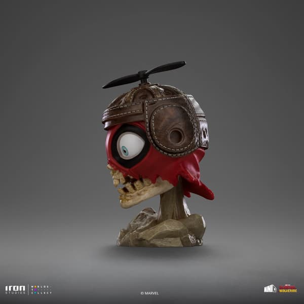 Deadpool, Wolverine and Headpool (Unmasked) figurine, MiniCo, Deadpool