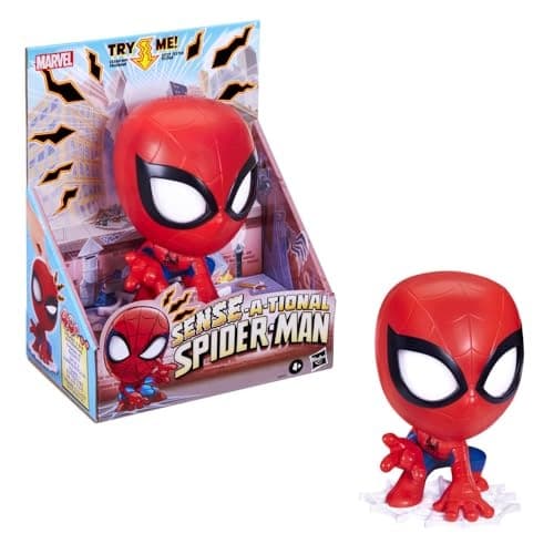 Electronic Interactive Spider-Man Figurine for Children Aged 4 and Over, with Voice