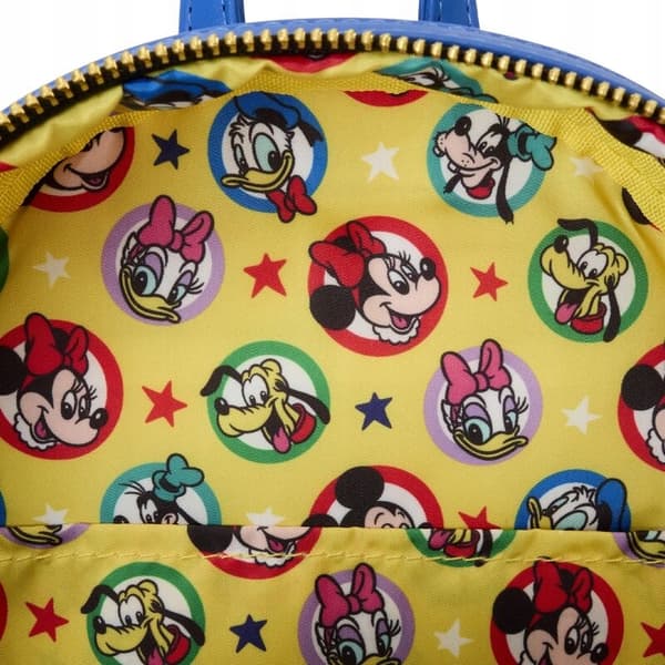 Loungefly Disney Classic rucksack featuring Mickey and Friends, 26 cm – functional