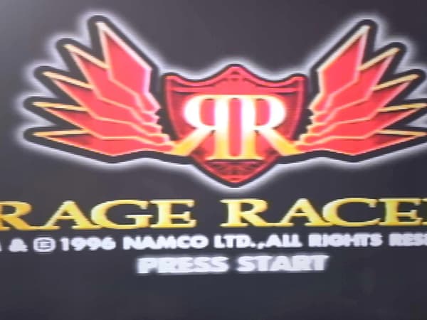 RAGE RACER PSX game – READ THE DESCRIPTION!