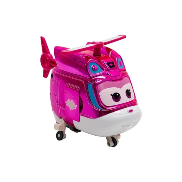 Super Wings Dizzy Transformable Figure, Plane and Robot, 13 cm