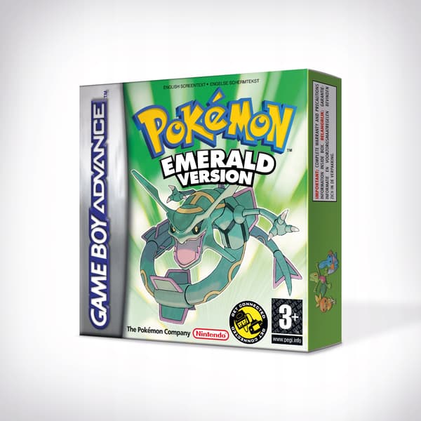 Pokémon Emerald EUR Replica Box + Insert