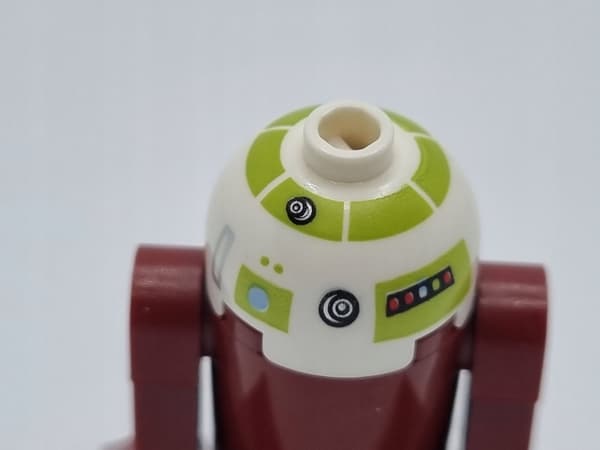 LEGO 7751 Star Wars ASTROMECH DROID R7-A7 Figure - Black Rectangles sw0231