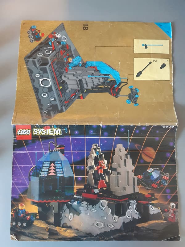 Lego 6959 Lunar Launch Site + instructions