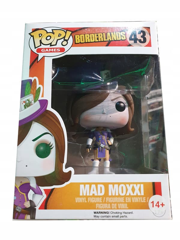 Funko POP! Borderlands Mad Moxxi (purple) (Box condition 8/10) #43