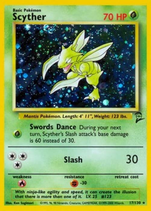 Pokemon TCG Scyther