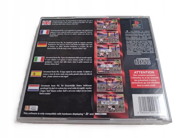INTERNATIONAL KARATE PSX PS1 ENG