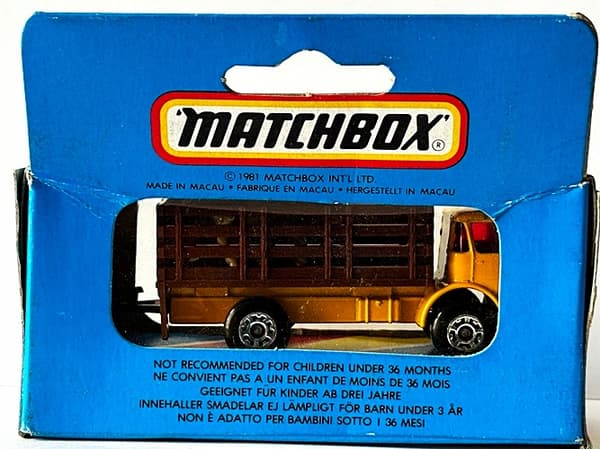 MATCHBOX No. 71 CATTLE TRUCK (B1)