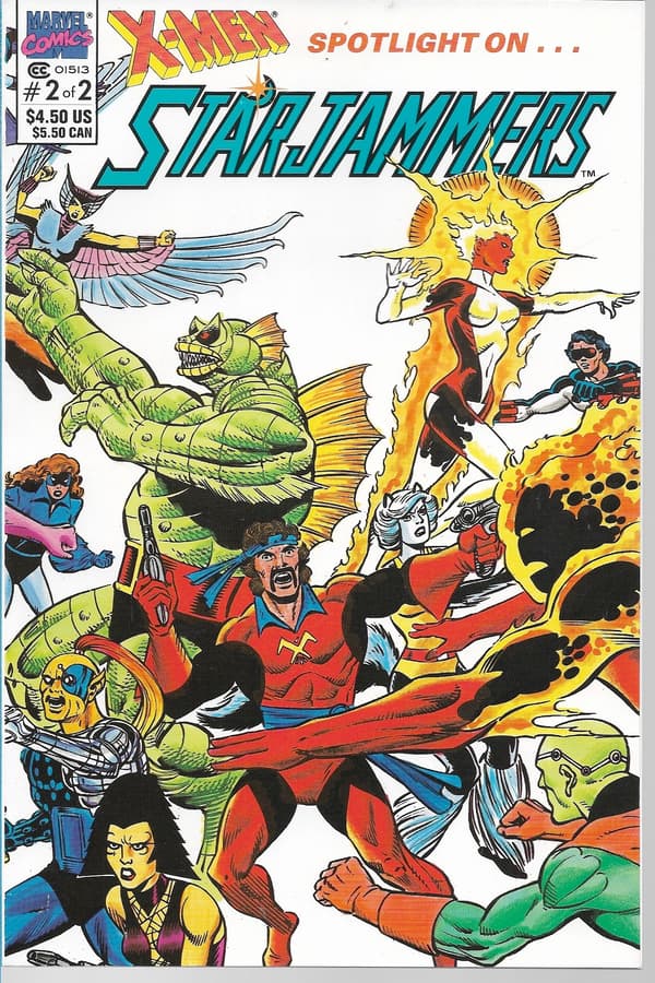 Marvel X-Men: Spotlight on Starjammers Comic 1-2/1990 (in English)