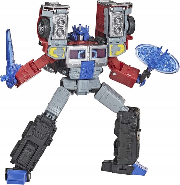Transformers Legacy Laser Optimus Prime figurine