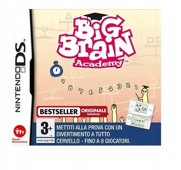 Big Brain Academy NDS DS Puzzle Game