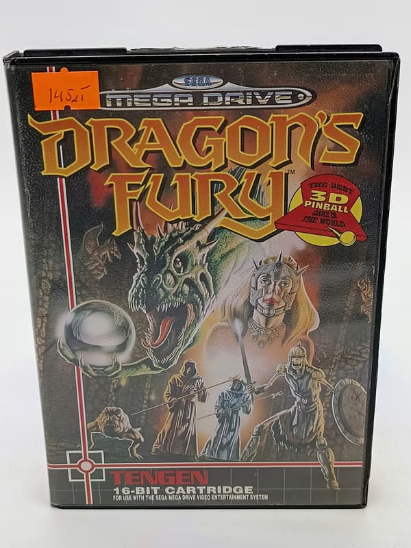 DRAGON'S FURY MEGA DRIVE Sega Megadrive (boxed)
