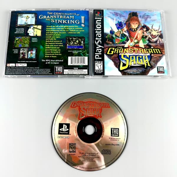 Granstream Saga | PS1 | PSX | PLAYSTATION 1 | 3xA SET