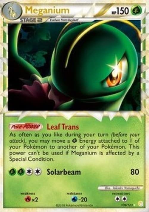 Pokemon TCG Meganium