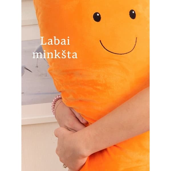 An elegant, soft ‘Morka’ toy cushion, 85 cm