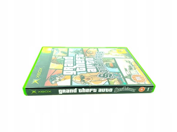 GRAND THEFT AUTO SAN ANDREAS GTA SA XBOX CLASSIC PAL FIRST EDITION ENG