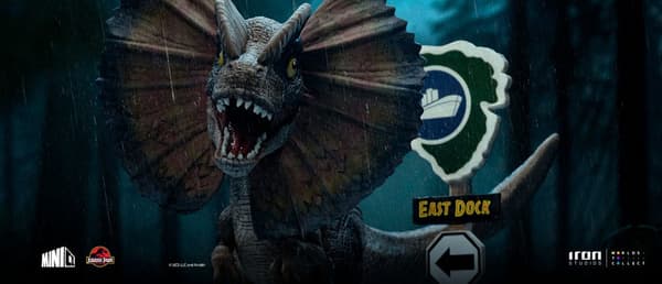 IRON STUDIOS JURASSIC PARK – DILOPHOSAURUS MINI-FIGURE