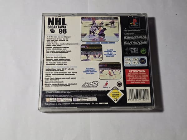 NHL BREAKWAY 98 PS1