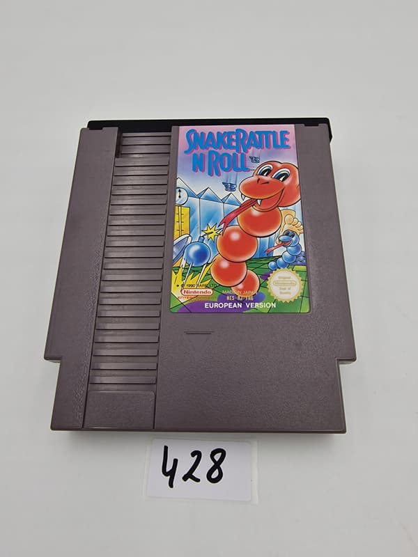 NINTENDO NES SNAKE RATTLE N ROLL ORIGINAL