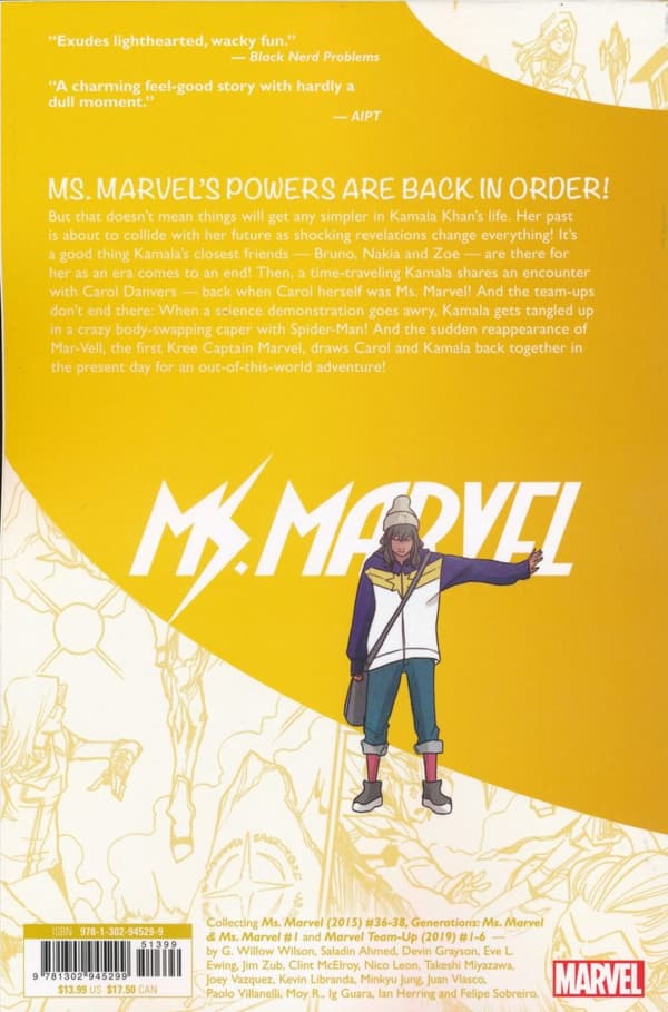 Ms. Marvel: Generations by Wilson G Willow and Ewing