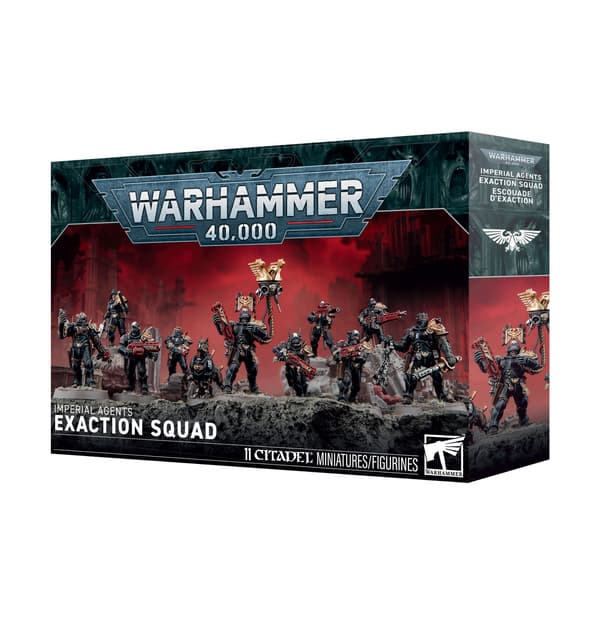 Warhammer 40 000 Imperial Agents Exaction Squad