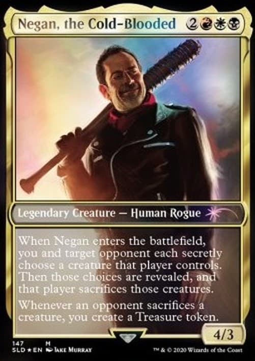 Magic: The Gathering Negan, the Cold-Blooded