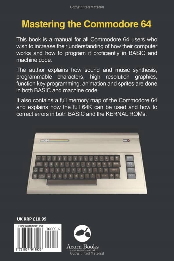 Greenshields, Mark: *Mastering the Commodore 64* (Retro Reproductions)