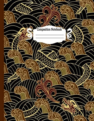 Dragon Composition Notebook: School Notebook or Journal. Blank Lined Book,