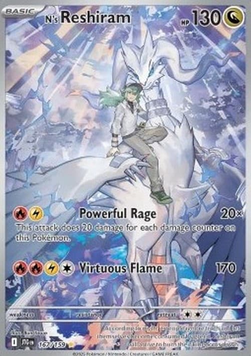 Pokemon N's Reshiram