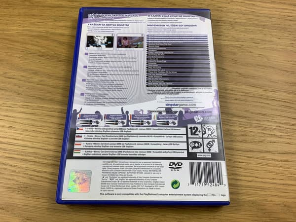 SINGSTAR QUEEN – ‘Ideal’ set – includes Z, PL and PS2