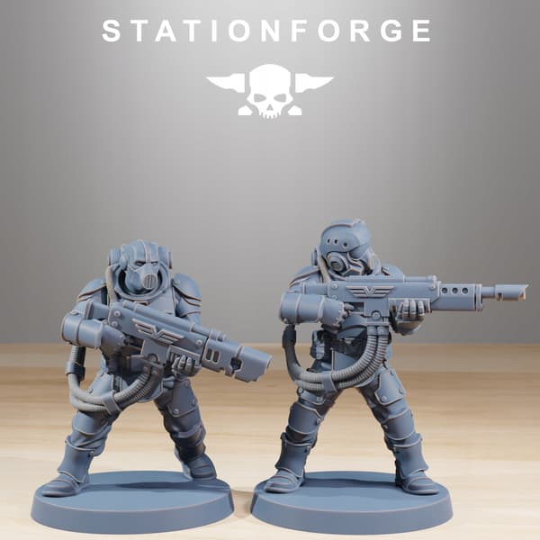 Vaskar Commandos – Station Forge – Minifaktura