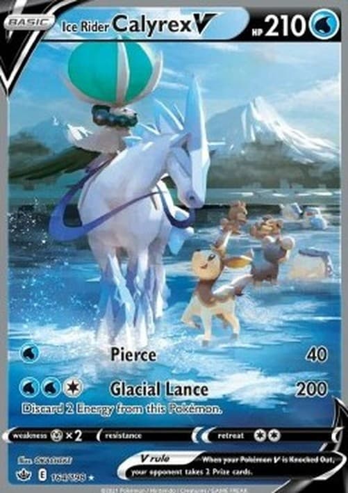 Pokemon Ice Rider Calyrex V