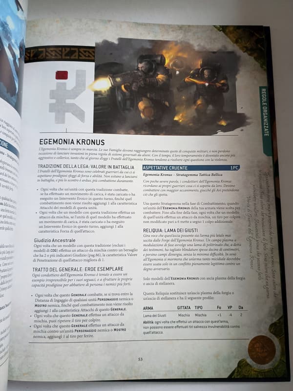 Codex Leagues of Votann – 9th edition, Italian version