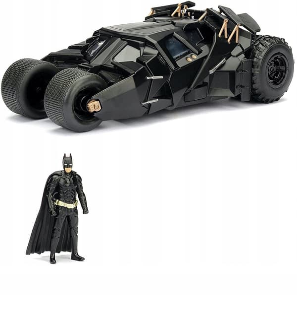 The Dark Knight Batmobile & Batman Figure